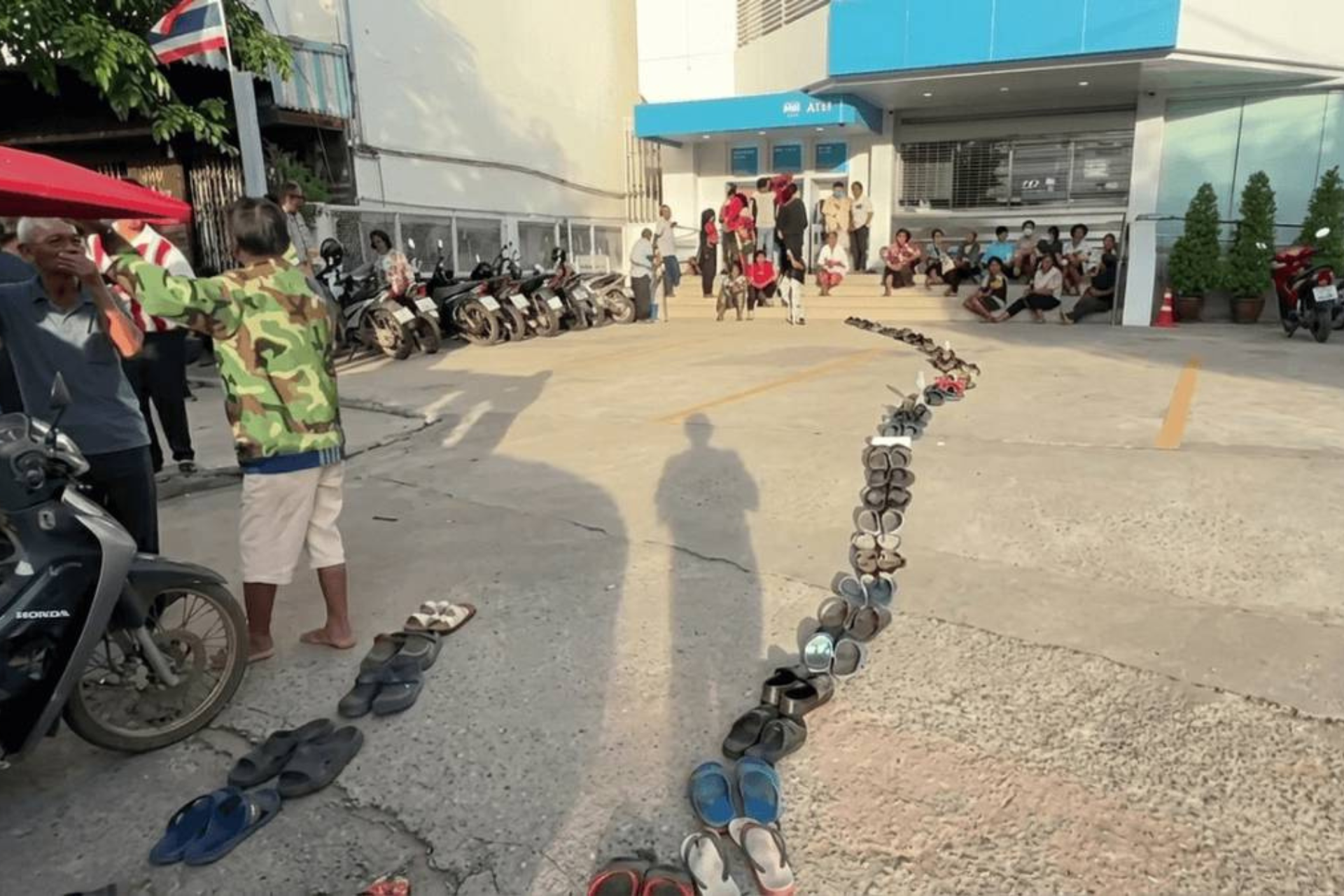 Waiting in Line - Thai Style