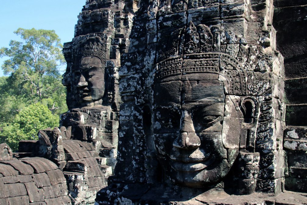 Bayon Temple face tower